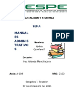 Manuales Administrativos