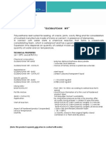 "Globalfoam WR": Technical Properties (At + 20°C and 60 % R.H.)