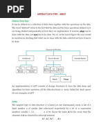 Abstract Data Type-Array