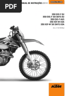 ktm 350.EXC Manual em Portugues 
