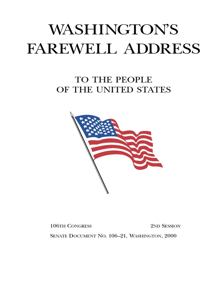 George Washington’s Farewell Address | George Washington | Social ...