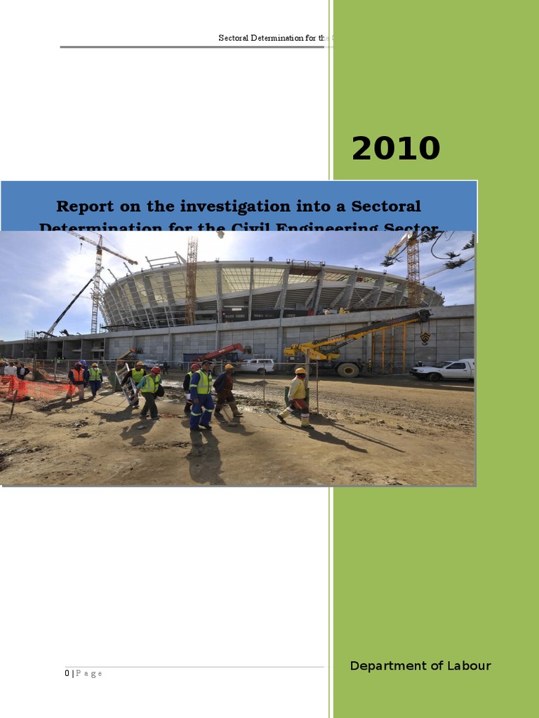 Civil Engineering Report Final Version | PDF | Working Time | Employment