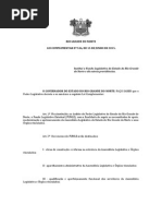 Lei Complementar n 536 Fundo Legislativo