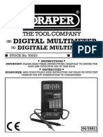 Draper Multimeter Ins