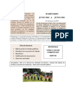 Wampusirpi Municipalidad Un Año de Denuncias PDF
