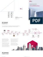 Catalogo LG Inverter Fan Coil Piso Techo Cassete y Multy Split PDF