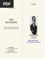 1936 Letras Matogrossenses