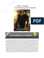 (FR) Terminator Genisys.2015.DVDRip - Français.Film - Torrent