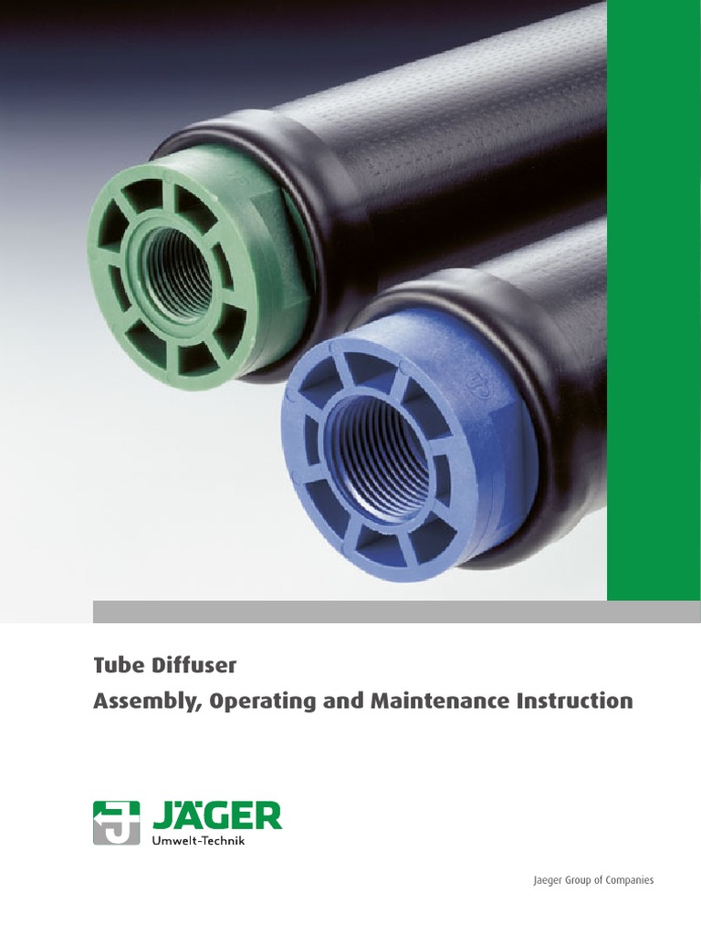 Aeration Diffusers Jaeger | Download Free PDF | Pipe (Fluid Conveyance ...