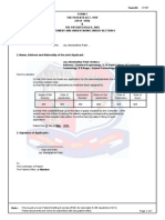 Name of The Country Date of Application Application Number Status of The Application Date of Publication Date of Grant N/A N/A N/A N/A N/A N/A