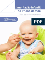 Guia de Alimentação Infantil 1º Ano de Vida