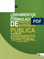 Lineamientos PIP en OT