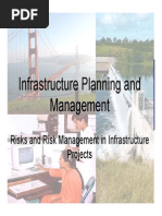 Class 18 - Risk Management in Infrastructure Projects