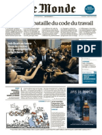 Le Monde Du Mardi 16 Juin 2015