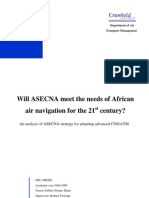 African Air Navigation Needs-Analysis of Asecna Strategy for Adopting Cns Atm