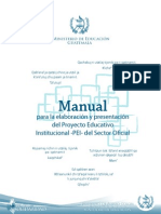 Manual para Elaboración de PEI