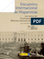 Encuentro Internacional de Hispanistas