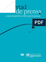 Libertad de Prensa, Conversatorio Entre Periodistas, 2010