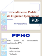 PPHO Procedimentos de Pré-requisitos HACCP