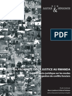 RCN J&D -  La proximité de la justice au Rwanda