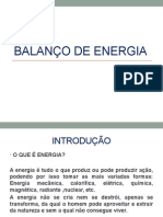 Balanço de Energia