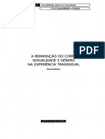 A Reinvenção Do Corpo - Sexualidade e Gênero Na Experiência Transexual - Berenice Bento