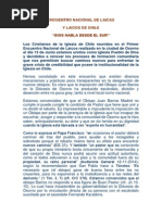 Encuentro Nacional de Laicas y Laicos de Chile