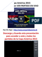 Ver Online Parguay Vs Jamaica Copa America 2015