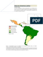 Situacion Hídrica en America Latina