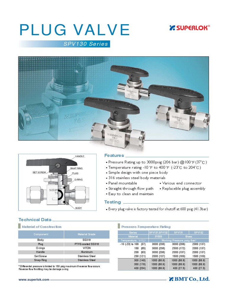 Plug Valve | PDF