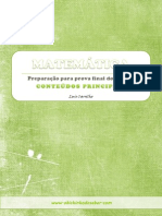 Preparação para Prova Final de Matemática 9º Ano 3º Ciclo