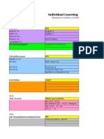 Individual Learning Plan: Manuuel Martinez