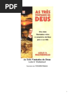 Leslie D. Weatherhead - As Três Vontades de Deus