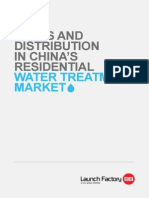 Residential Water Treatment Market in China - Launch Factory 88