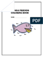 My Sea Friends Coloring Book