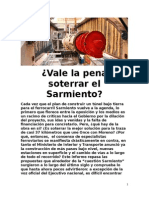 ¿Vale La Pena Soterrar El Sarmiento? - Por Verónica Ocvirk