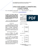 Arquitectura Del Computador Organizacion Basica y Diseno Del Computador