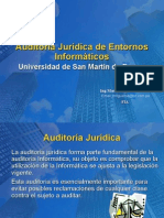 Auditoría Jurídica de Entornos Informáticos