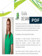 Perfil de Sanctis Giulia - Nómina Verde 2015