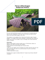 Fierce Little Dragon Amigurumi Pattern