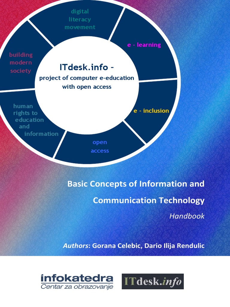 Handbook Basic Ict Concepts PDF Computer Data Storage Computer