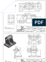 CS Guide Bracket: Mechanical Engineering Design - CAD