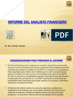 Informe Del Analista Financiero