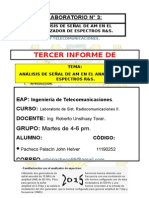 TERCER INFORME