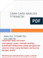 9 Minggu 9-Analisi Volumetri Titrimetri