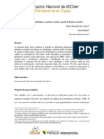 Estratégias Mercadológicas e Práticas de Fãs a Partir de Ficções Seriadas 