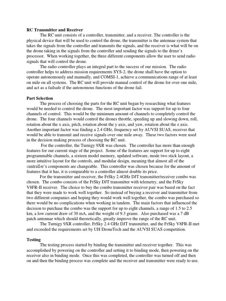 RC Unit r3ms | PDF | Radio | Electrical Engineering