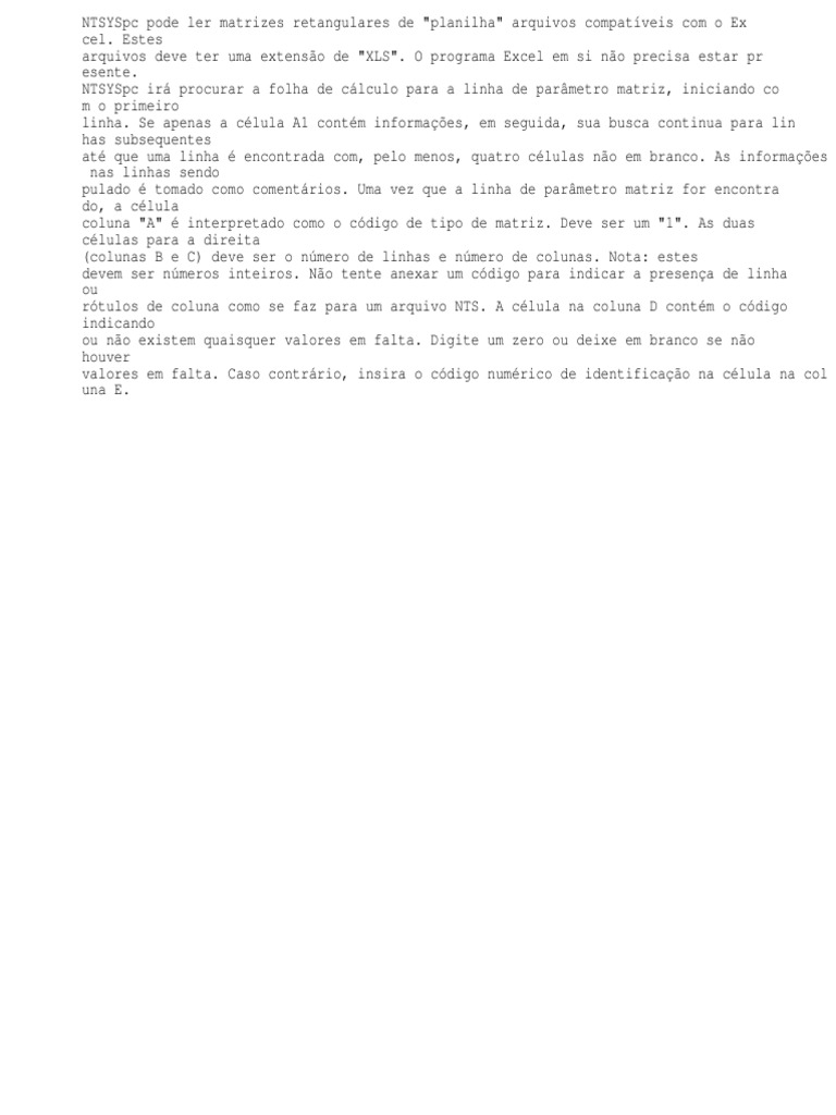 Manual Ntsys | PDF | Planilha | Programação de computadores