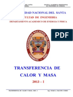 Transf. Calor y Masa - Sesion #4 - 2013 - I