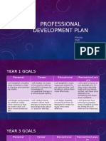 professional development plan klatt